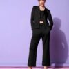 Black Blazer Style Co-ord Set - Image 5