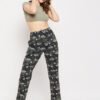 Animal Print Pyjama in Black - 100% Cotton - Image 2