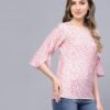 Light Pink Petal Sleeve Top - Image 4