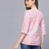 Light Pink Petal Sleeve Top - Image 5