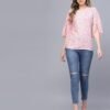 Light Pink Petal Sleeve Top - Image 6