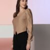 Light Brown Crop Top - Image 2