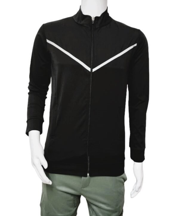 Black Men's Dri-Fit Gym Jackets