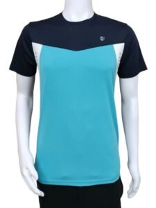 Sportism Half Sleeves Dri-Fit T-Shirt in Pale Blue