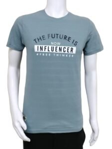Axeria Jeans T-Shirt in Pale Blue