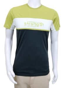 Sportism Half Sleeves T-Shirt in Jade Green