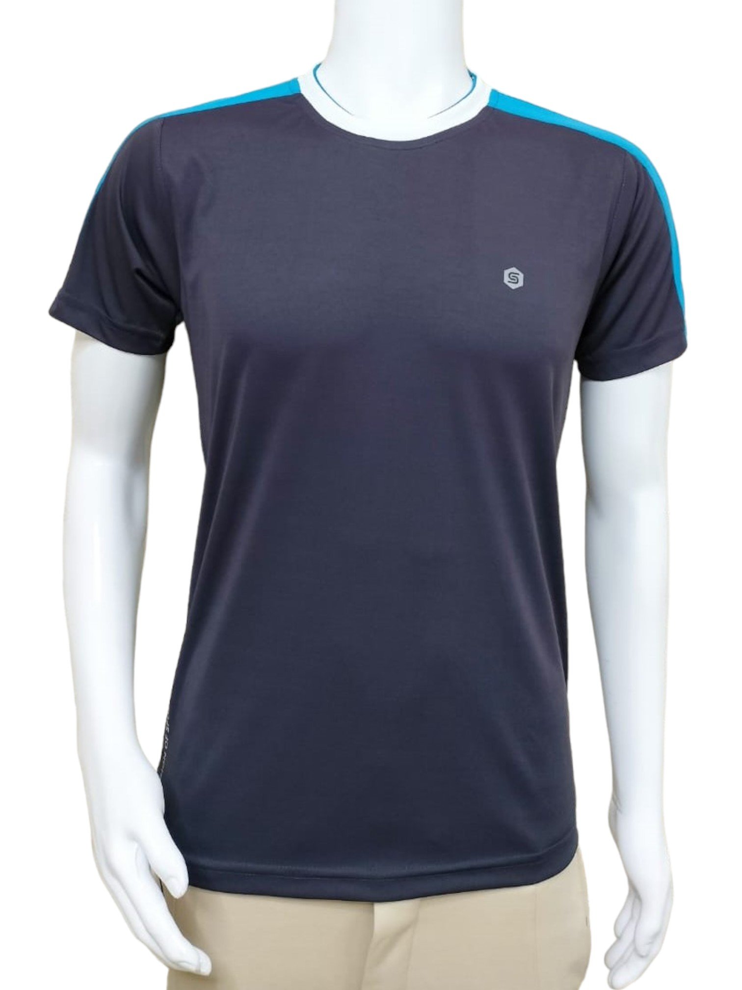 Sportism Half Sleeves T-Shirt in Mauve