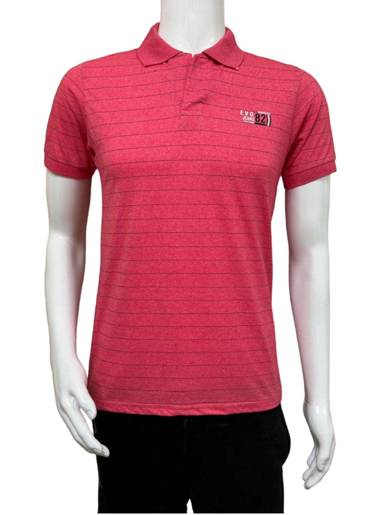 Coral Men’s Collar T-Shirt