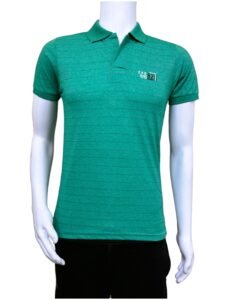 Emerald Green Men’s Collar T-Shirt