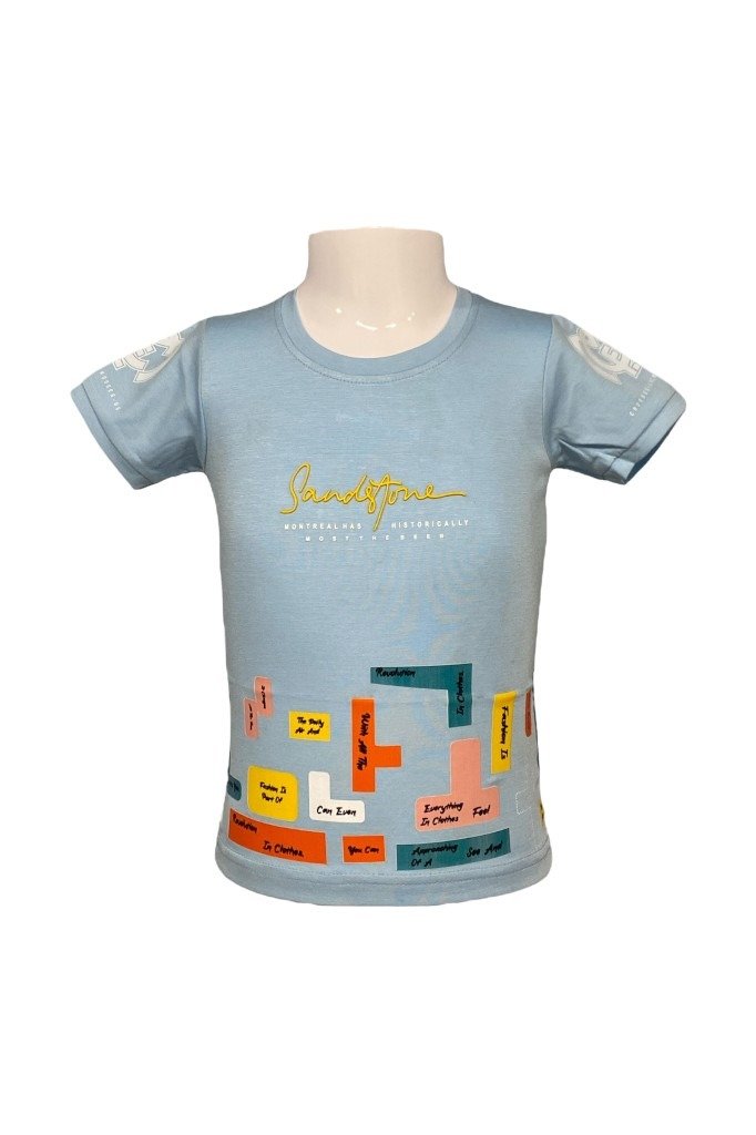 Comfortable Boys T-Shirt in Blue