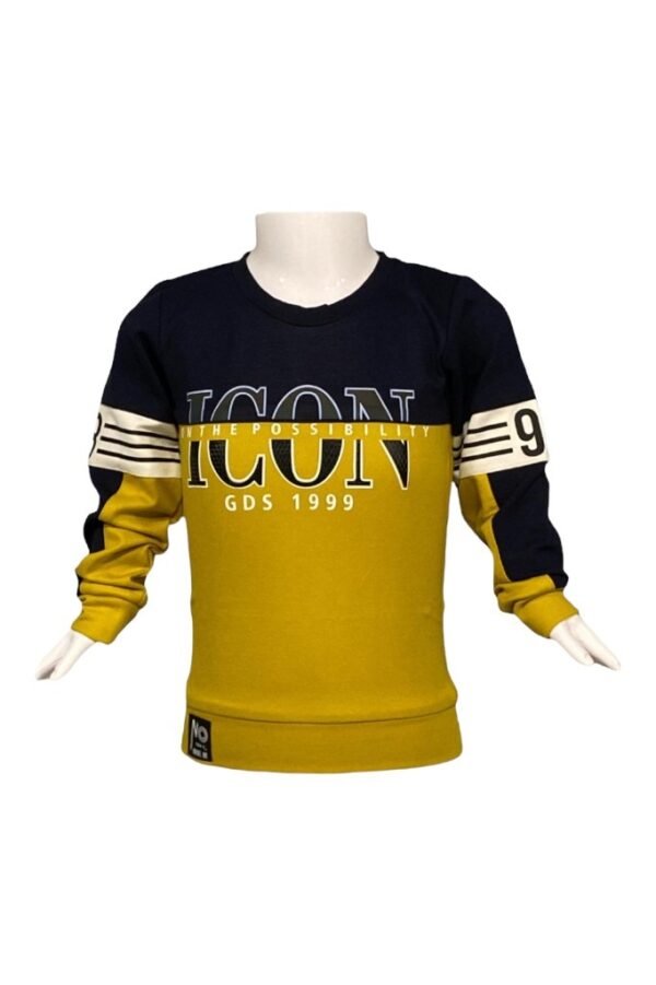 Boys Sweatshirt in Yellow