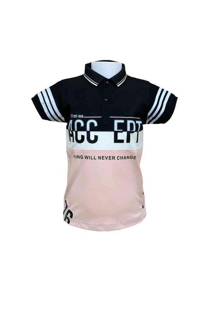 Stylish and Comfortable Boys T-Shirt in Peach