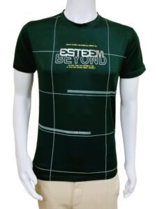 Green Men’s Casual T-Shirt