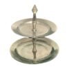 TWO LAYER ROUND PLATE STAND - Image 2