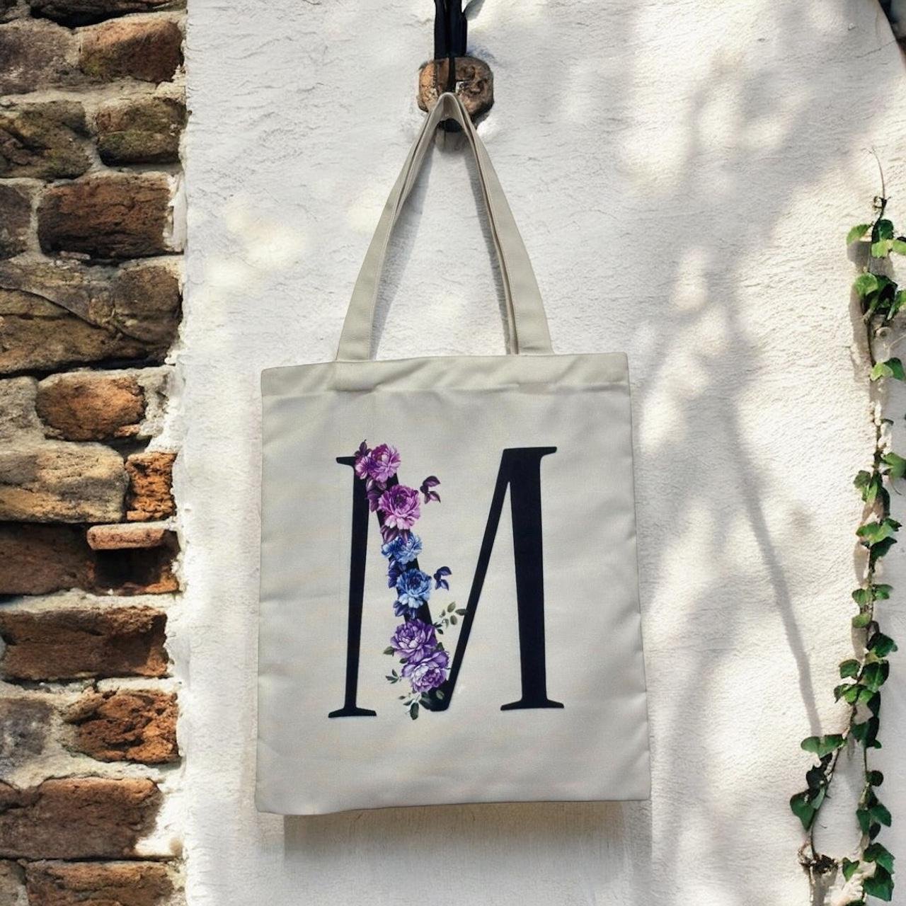 Floral Tote Bag (M)