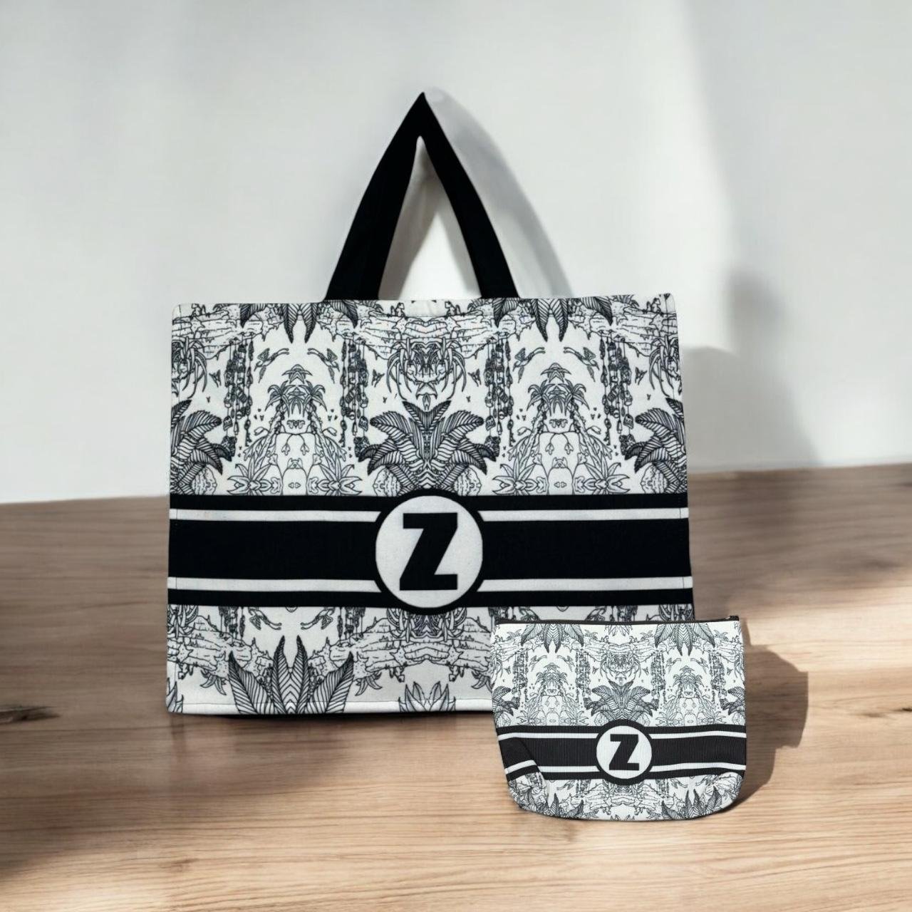 Tote Bag with Matching Pouch