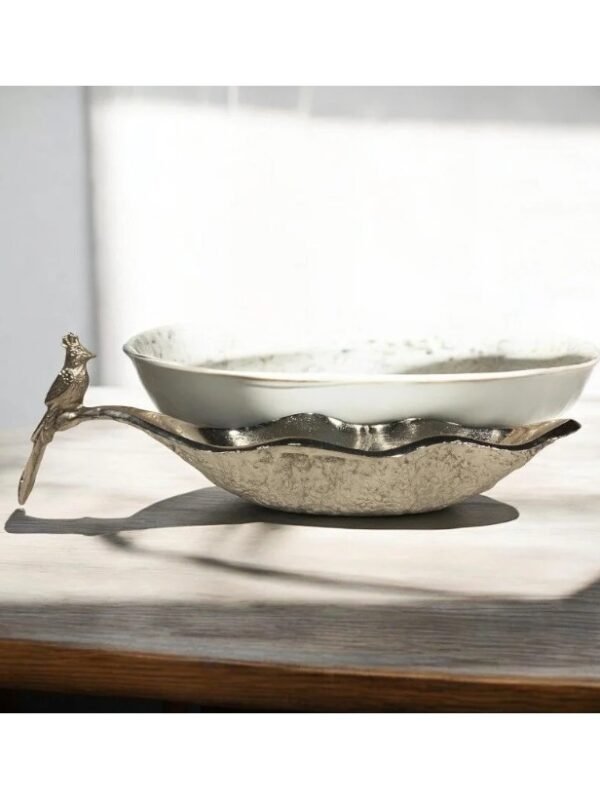 DECORATIVE BOWL BIRD DESIGN