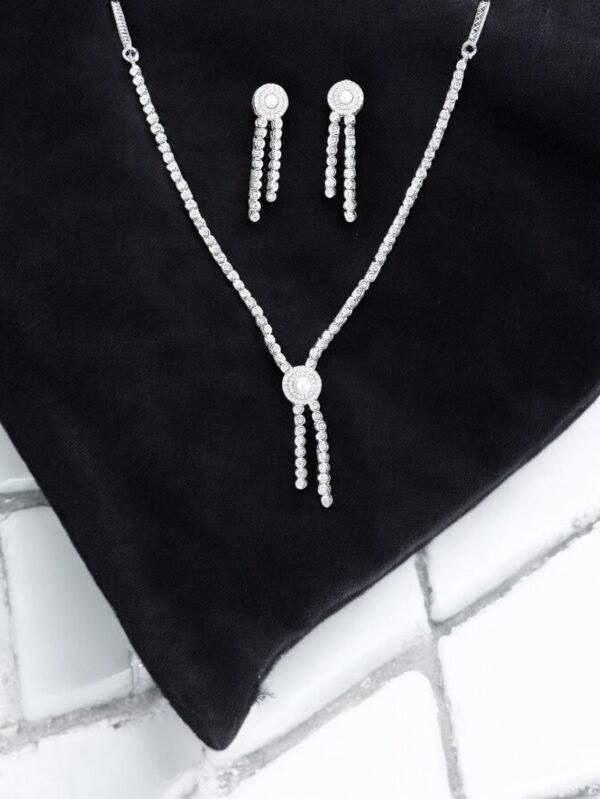 Cubic Zirconia Delicate Necklace