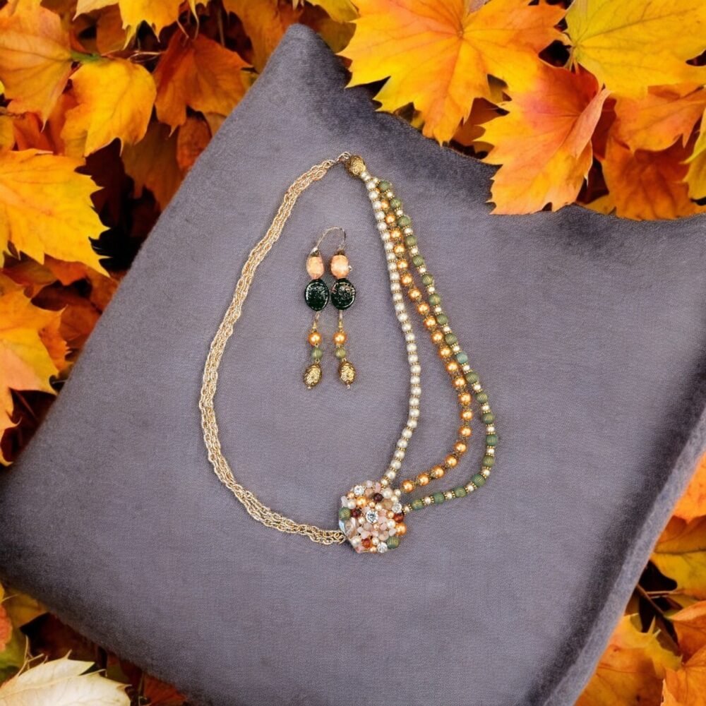 Western Fancy Mala With Gold Plating