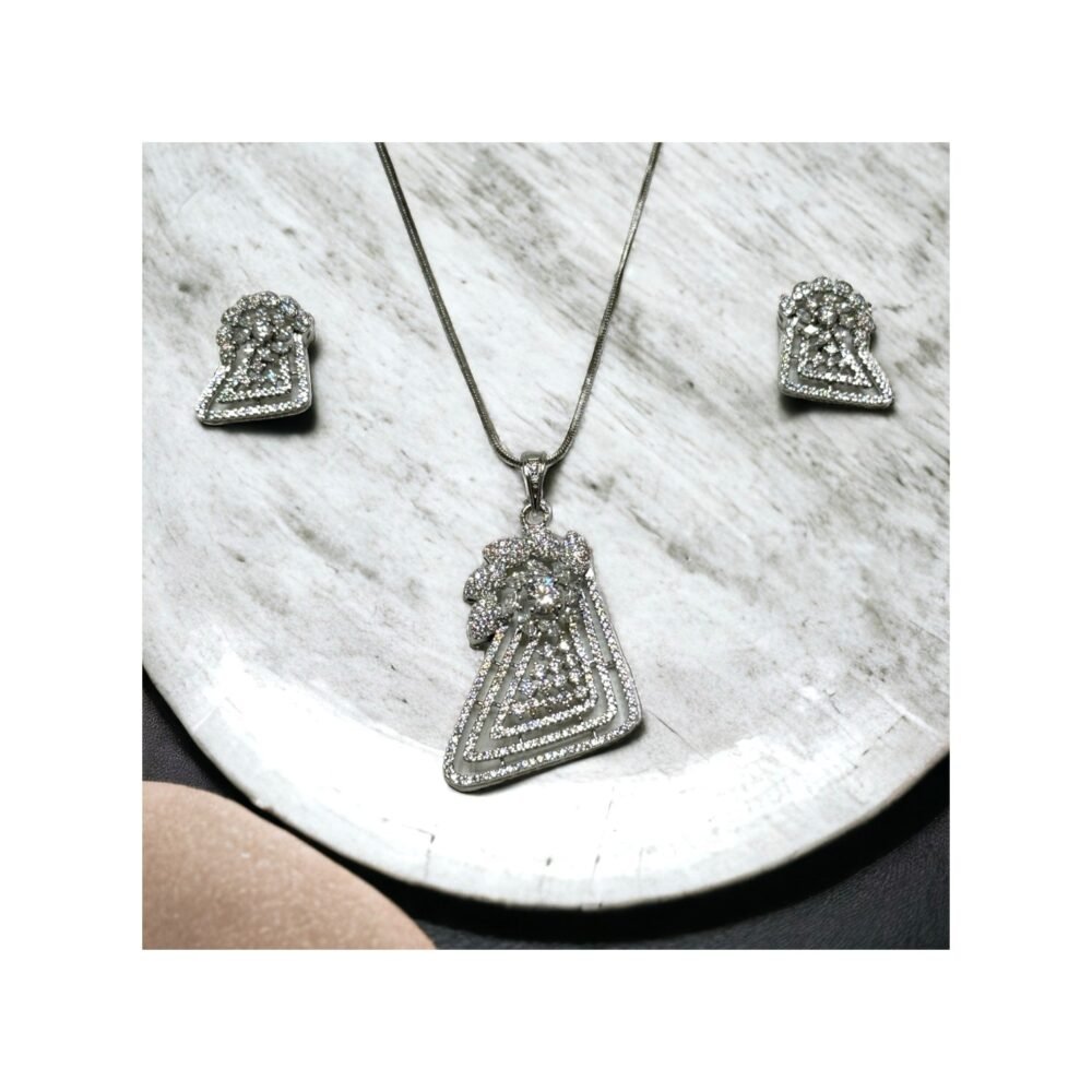 Cz Pendant Set
