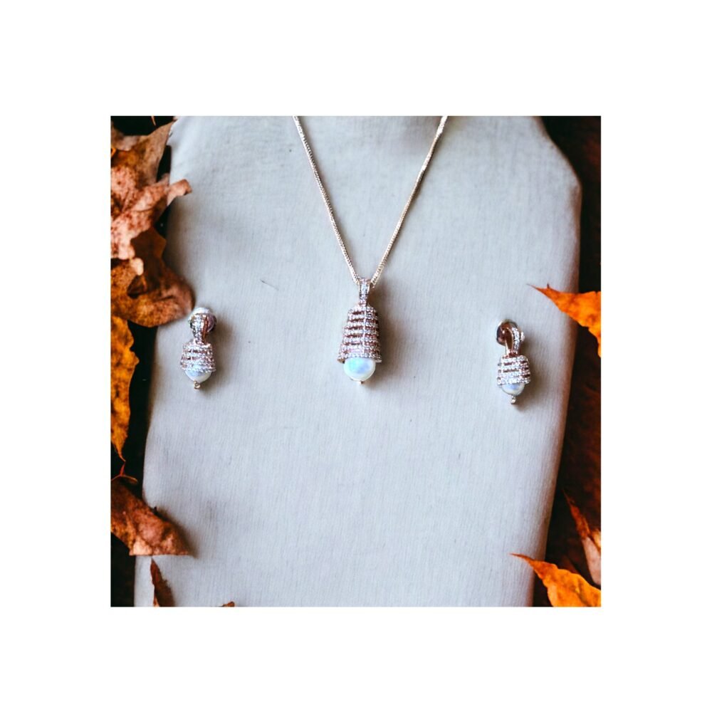Cz Pendant Set