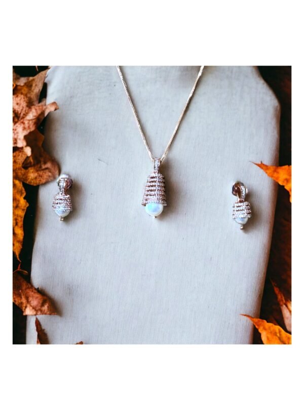 Cz Pendant Set