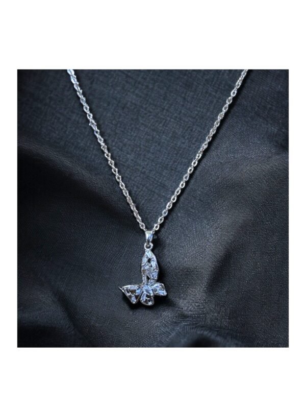 Chain Pendant - Silver Butterfly(SB)