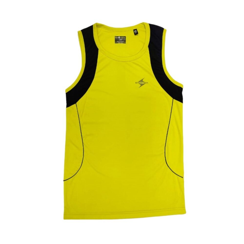 Light Green Tank Top For Men | Gymwear