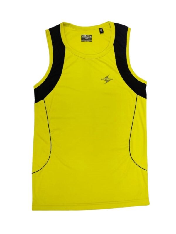 Light Green Tank Top For Men | Gymwear - 2XL