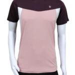 Sportism Half Sleeves Dri-Fit T-Shirt in Old Rose