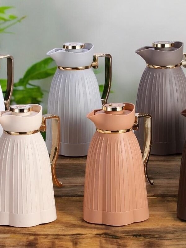 Vacuum Flask 1 ltr Insulated Flask for Hot & Cold | Flower Collection - Image 2