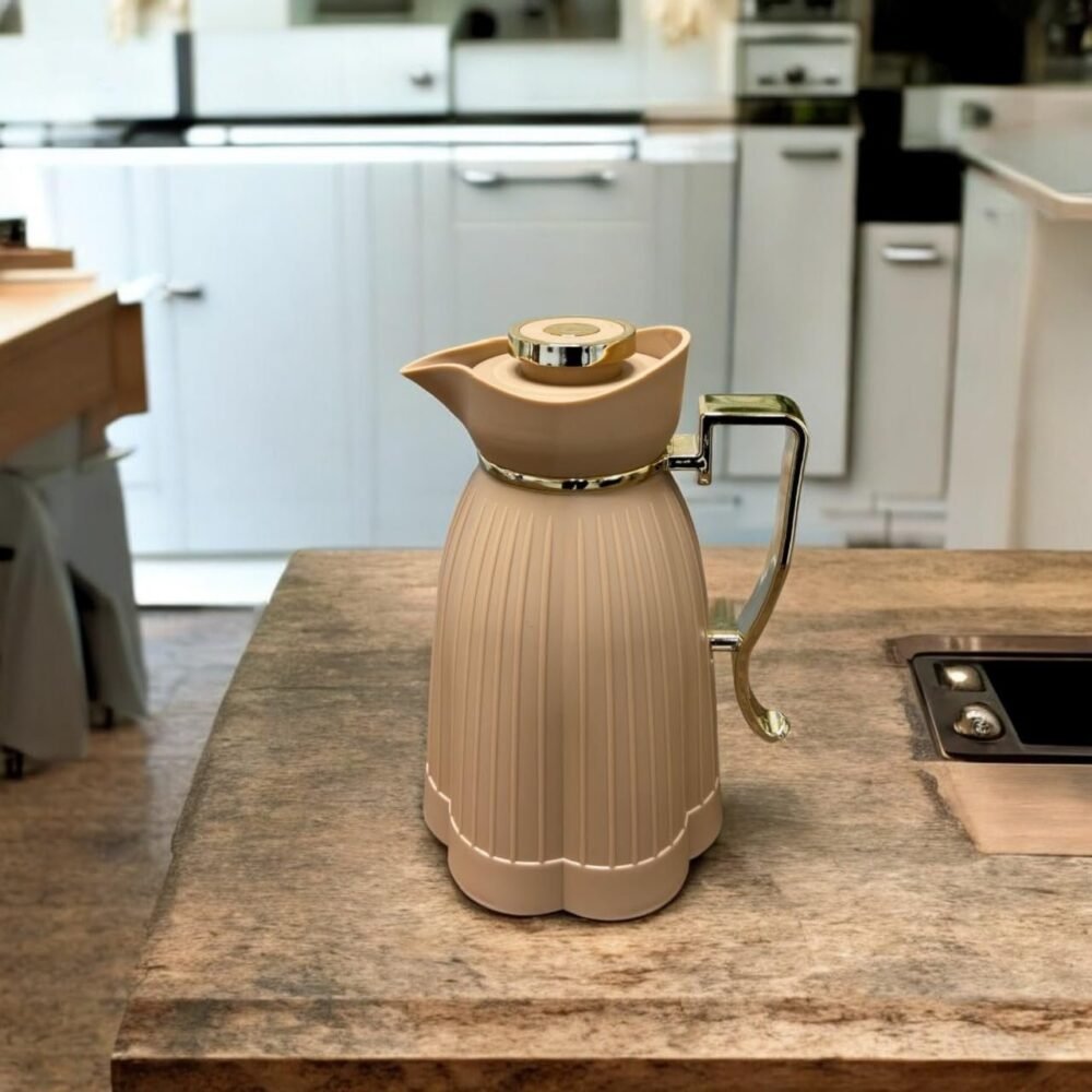 Vacuum Flask 1 ltr Insulated Flask for Hot & Cold | Flower Collection