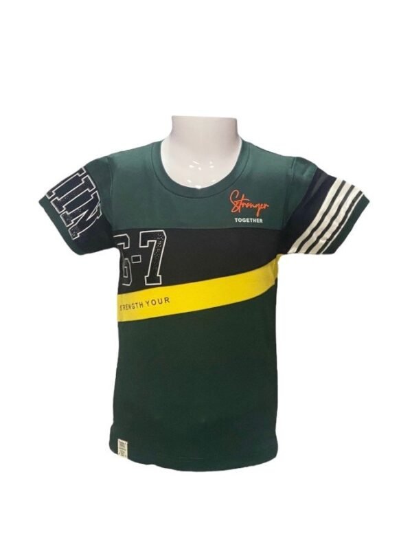 Smart Boys T-Shirt in Green - 22