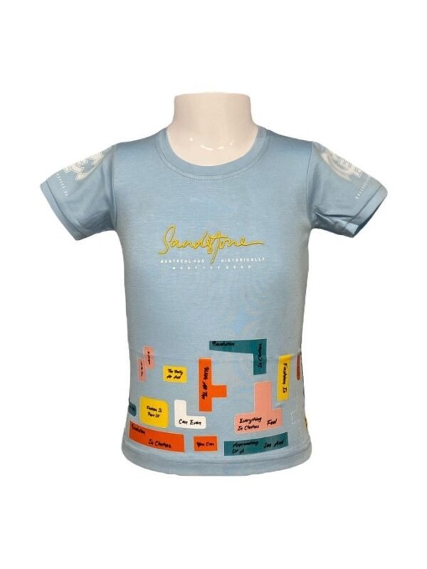 Comfortable Boys T-Shirt in Blue - 24