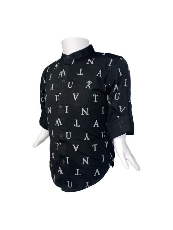 Stylish and Comfortable Shirt for Boys in Black - 22