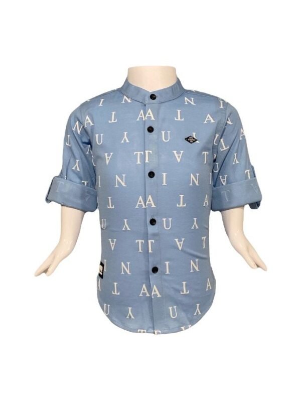 Stylish and Comfortable Shirt for Boys in Blue - 20