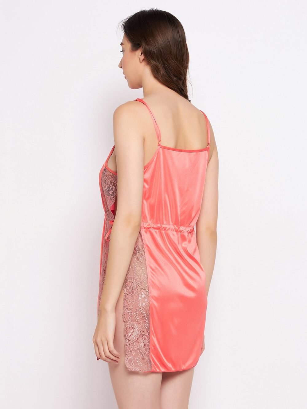 Babydoll In Satin & Lace - Image 7