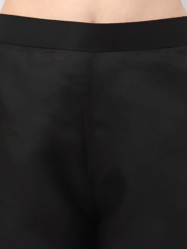 Black Kurti with Pant And Dupatta - Image 7