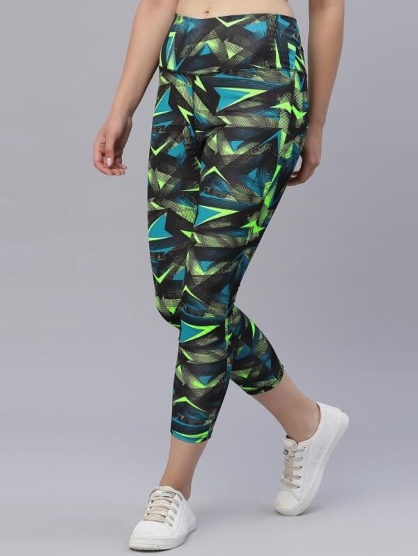 Black Printed Track Pant - Image 2