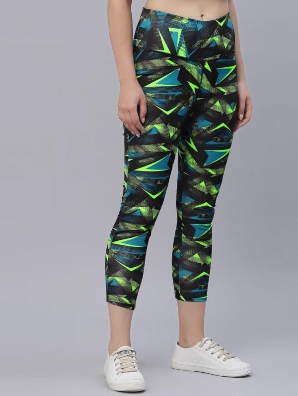 Black Printed Track Pant - Image 3