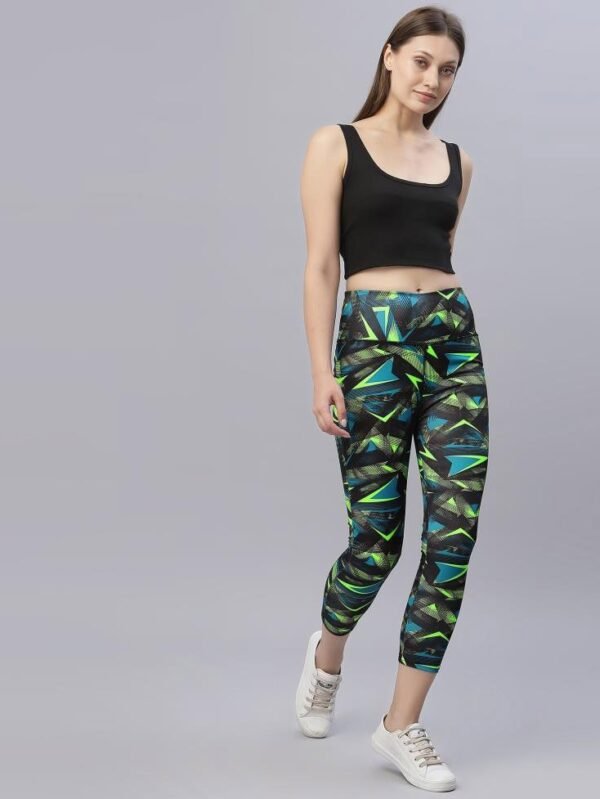 Black Printed Track Pant - Image 5