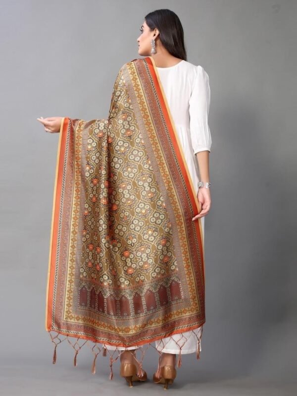Multicolor Printed Dupatta - Image 2