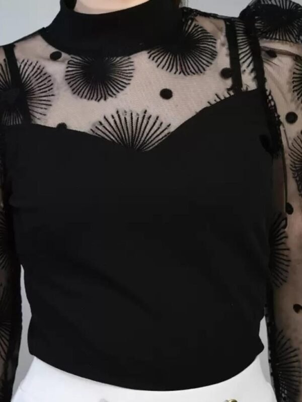 Black Plain Top - Image 6